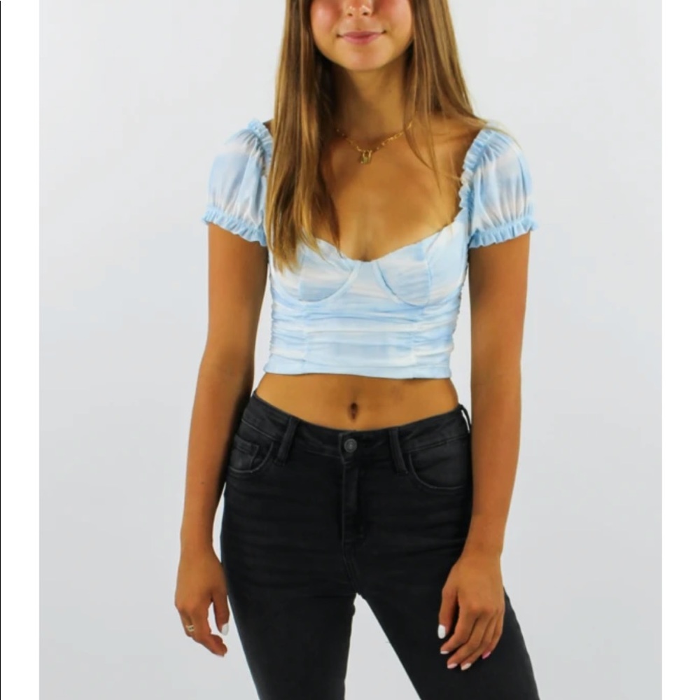bustier Crop top